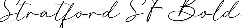Stratford SF Bold字体转换 Stratford SF Bold字体转换